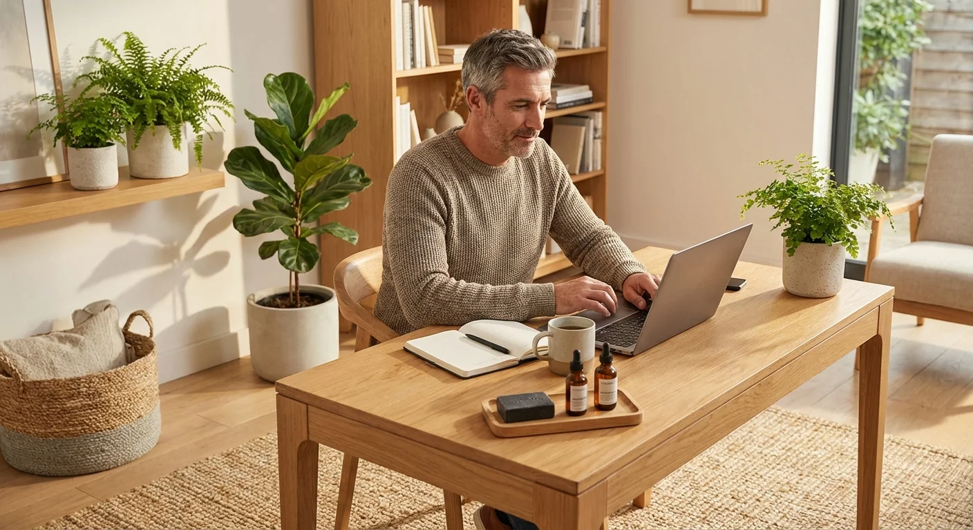 men's skin care routine 40s