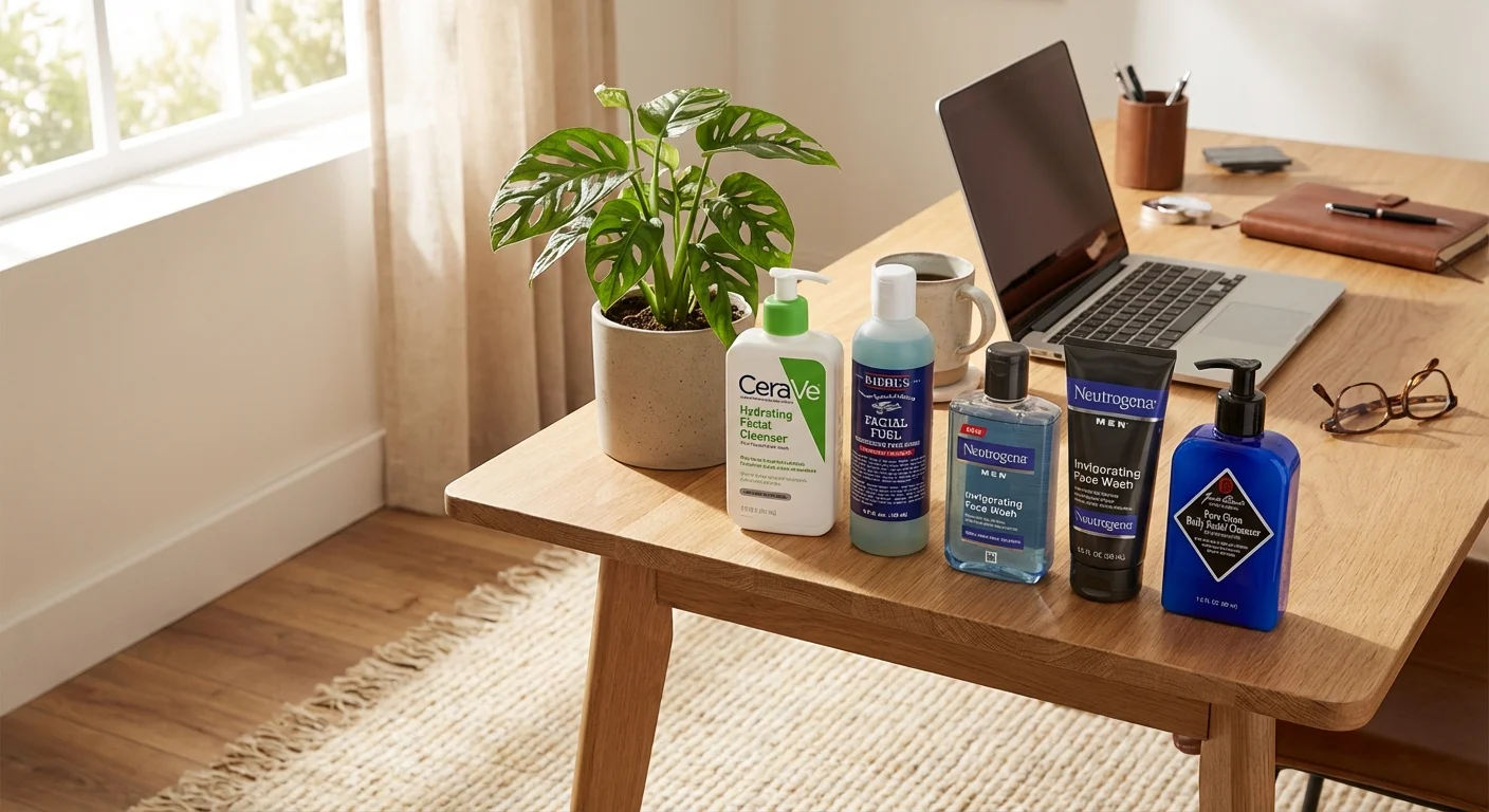 best face wash for men with combination skin