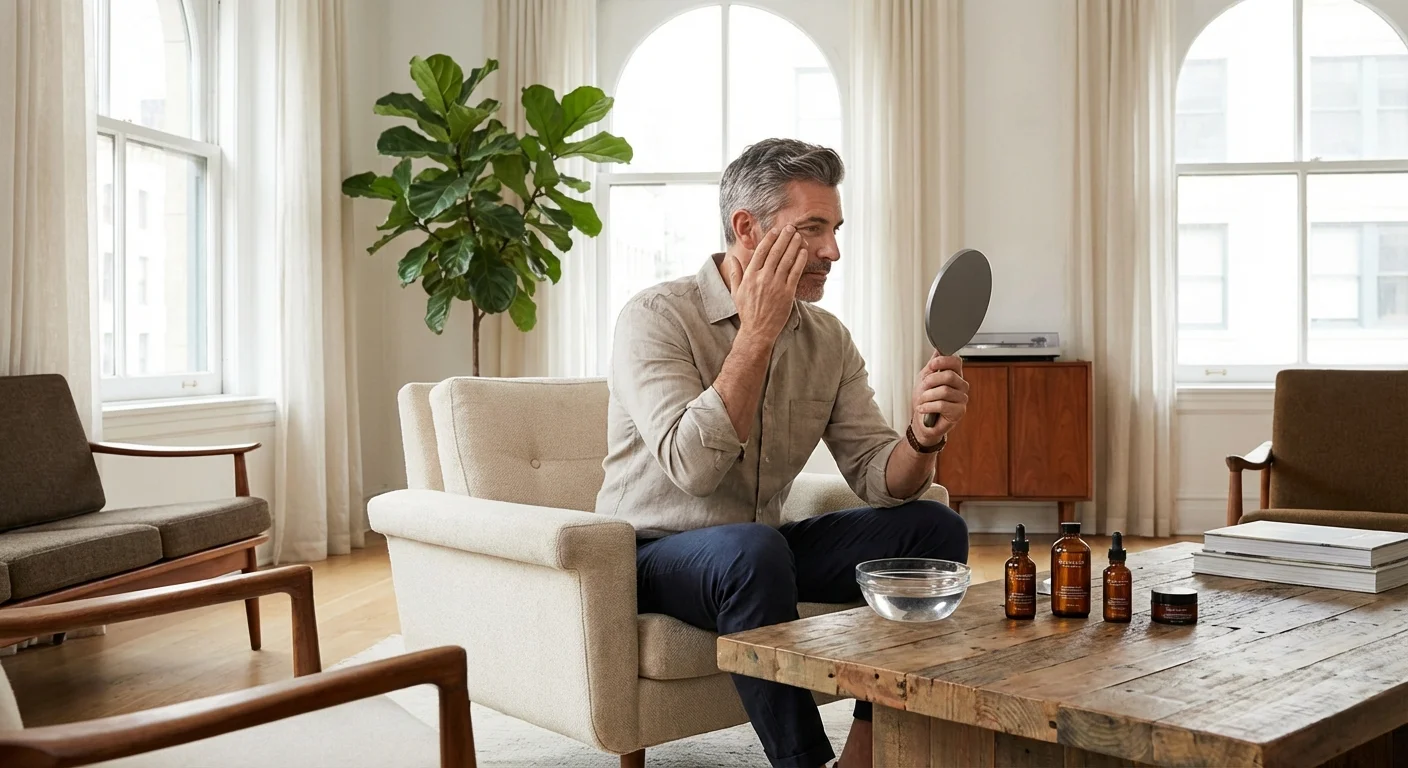 what is the best face treatment for men over 40?